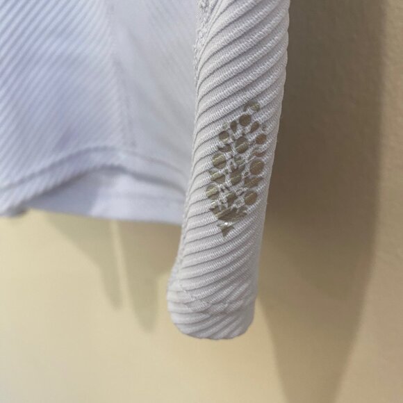 NEW Free People FP Movement Ruffle Me Up Shortsie Romper Halogen Blue XS - Picture 8 of 13